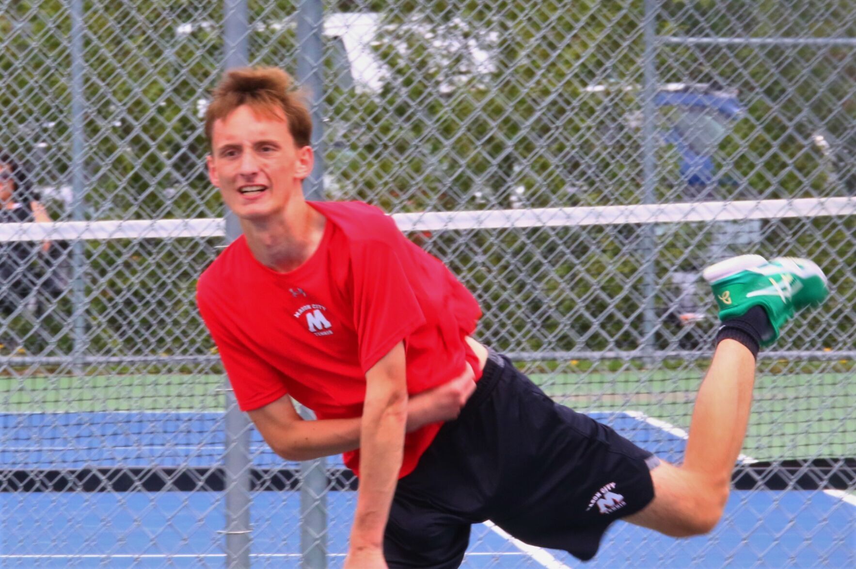 Class 2A prelim substate tennis - Zach Mulholland